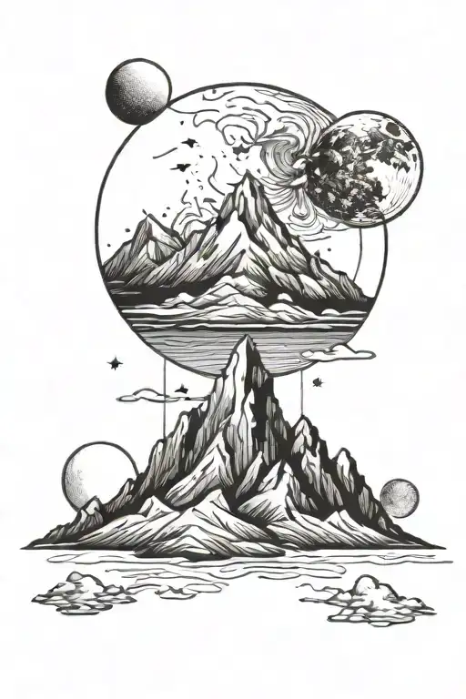 Mountain Moon And References