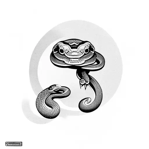 Snake Biting The Hand Of God