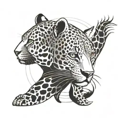 Jaguar And Sea And Sun