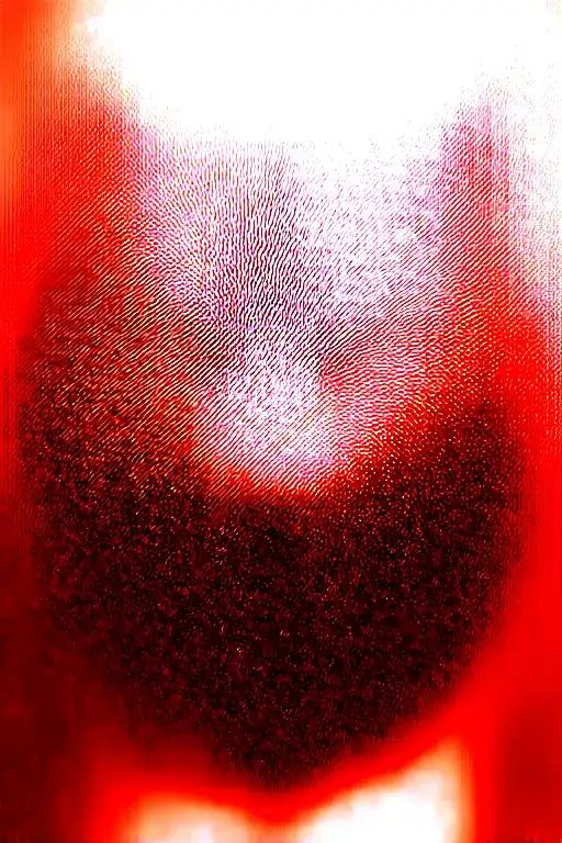 Growling Wolf Face And Realistic Rocky Mountains Inside