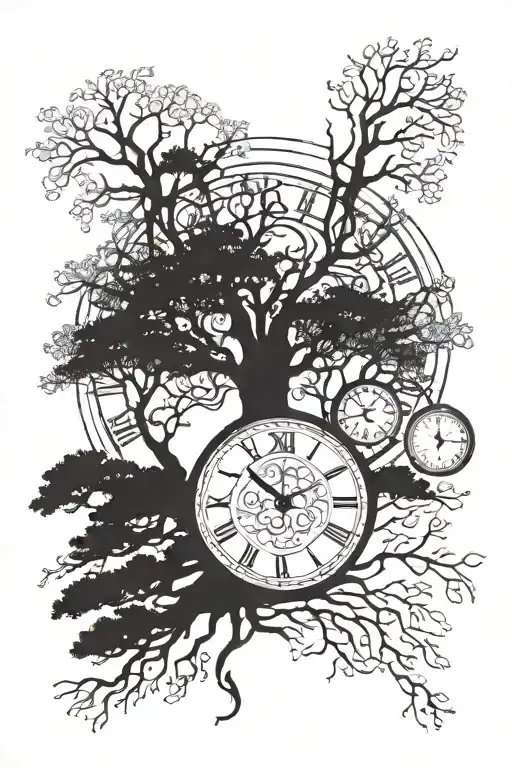 Tree Clock Family Tree