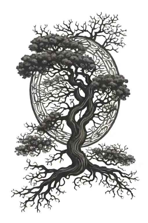 Yggdrasil Tattoo On Arm