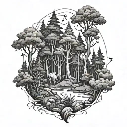Forest Scene