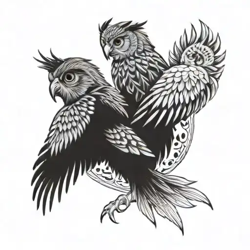 Phoenix And Owl