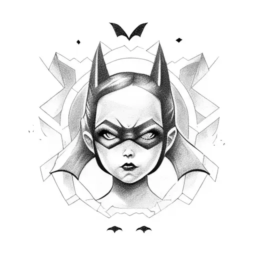 Little Girl As Batman