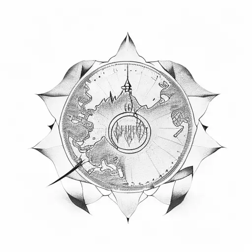 Lord Of The Ring Map