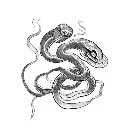 Snake With A Samurai