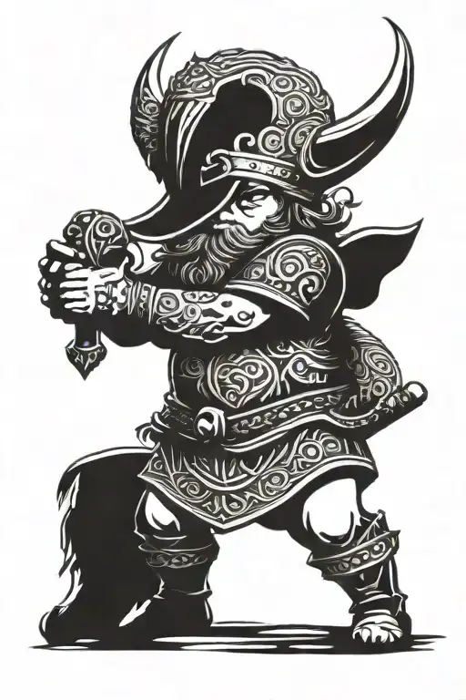 Baby Large Viking Style