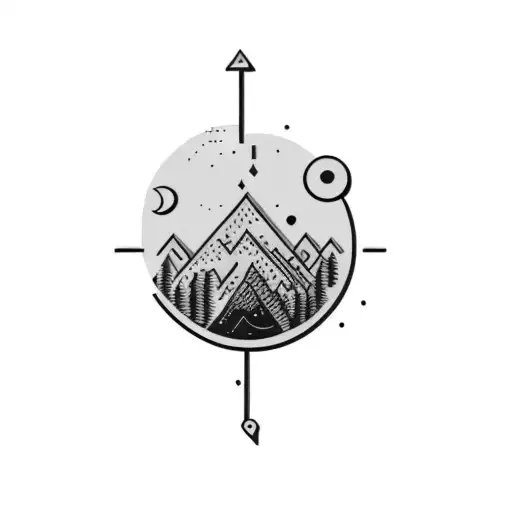 A Mountain And The Moon