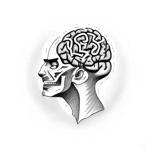 Man With Brain On Fire