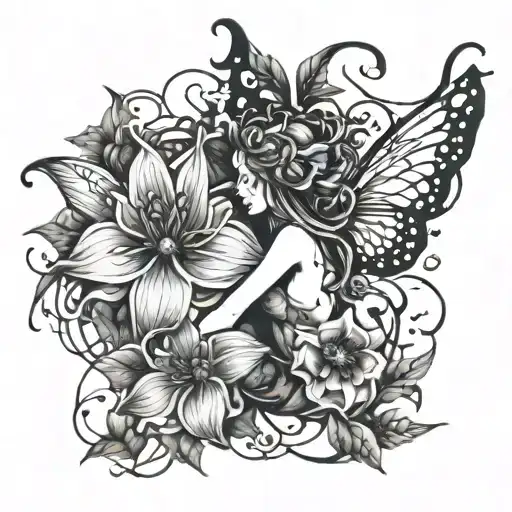 Fairy Flower Intertwined