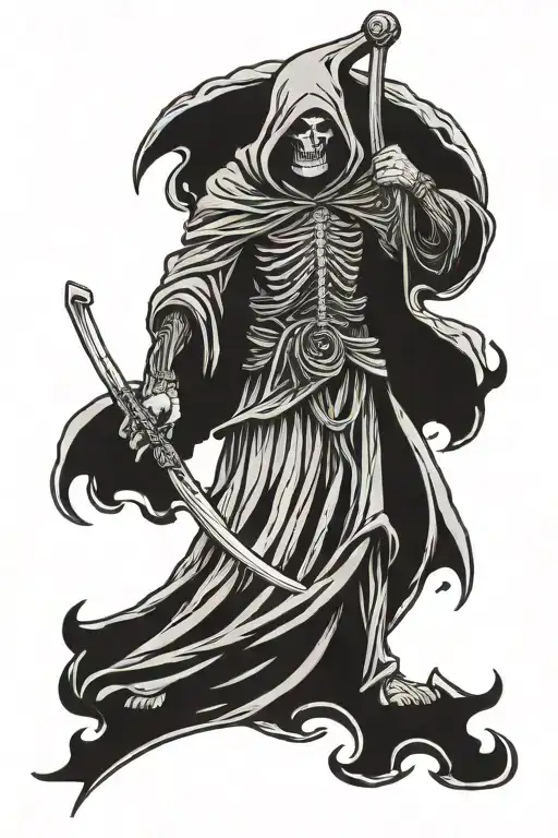 Grim Reaper Standing