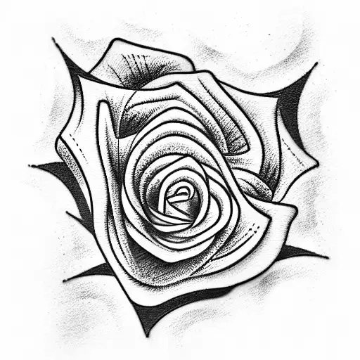 Graffiti Cap With Rose