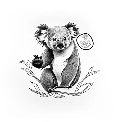 Koala With Panda