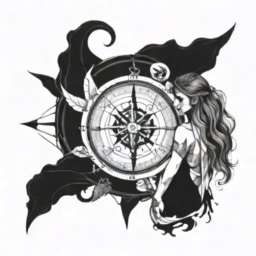 A Compass Pointing North And A Beautiful Woman Named Necla