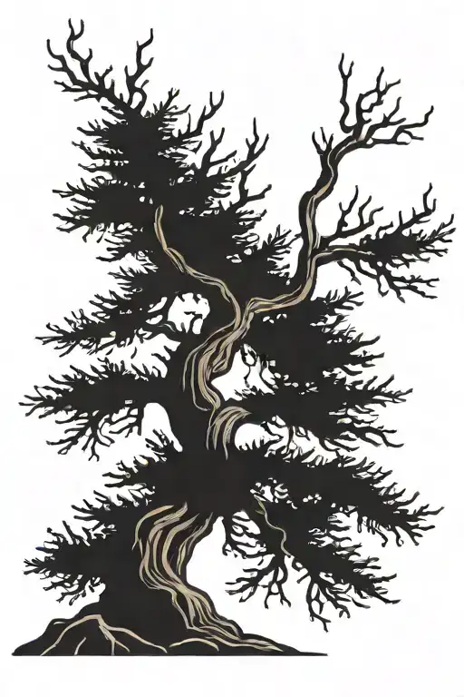 Anceint Bristlecone Pine Tree