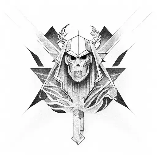 Dum Spire Spiro Ares Fine Line Geometrics