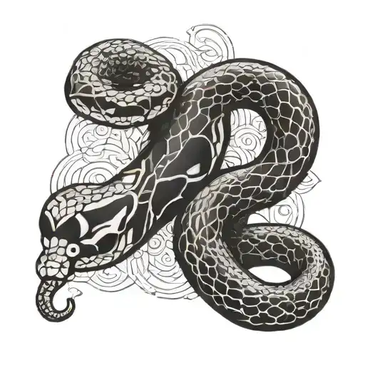 Karma Tattoo Snake