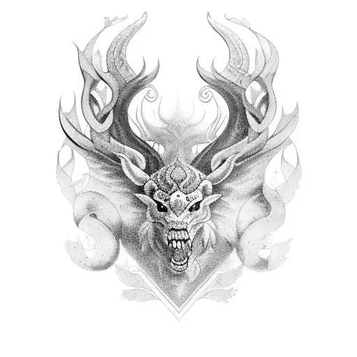 Combine Elements Of Danish Mythological History With Nature