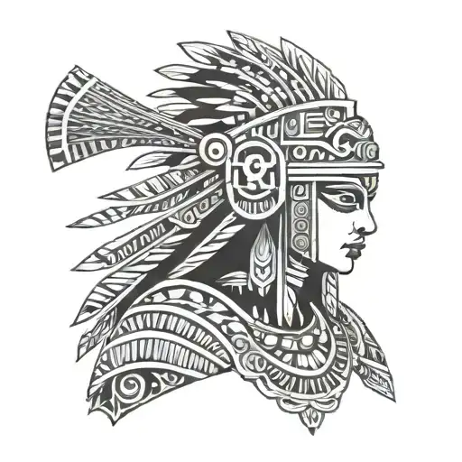 Female Aztec Warrior