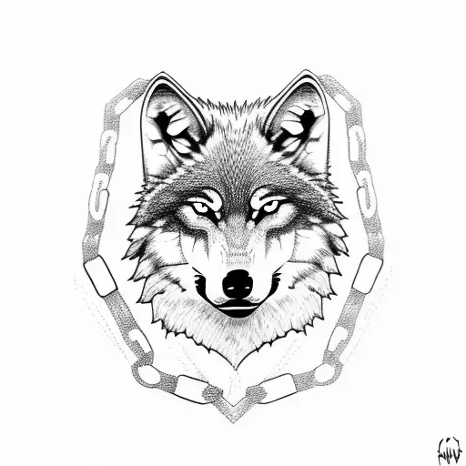 Wolf Chains Angry