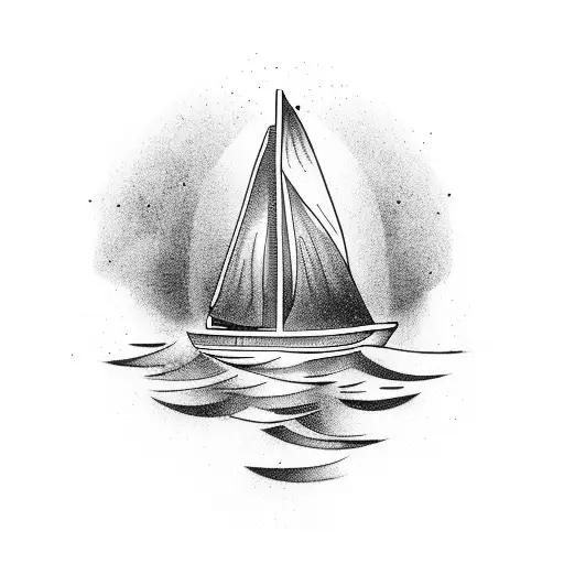 Sailboat In Water