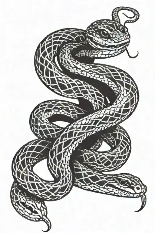 Snake Intertwined