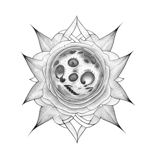 Flower Star Moon