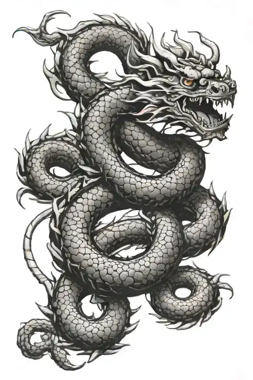 Shenlong Coiled Dragon