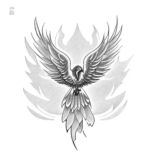 Phoenix Transforming Into Dove