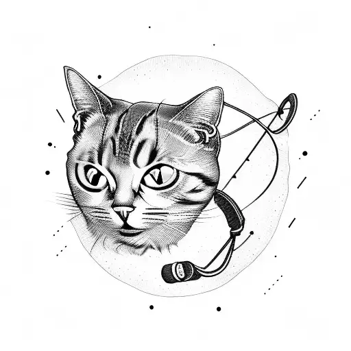 Cat With Rollerblades