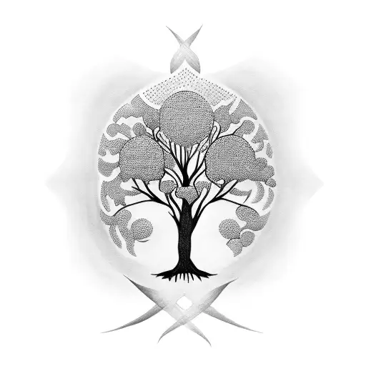 Tree Of Life With The Words Life Will Out