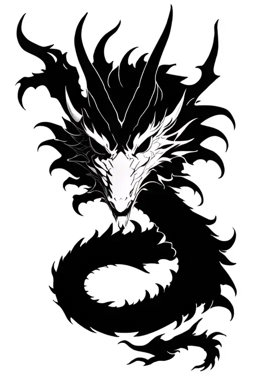Crypine Dragon With Mask