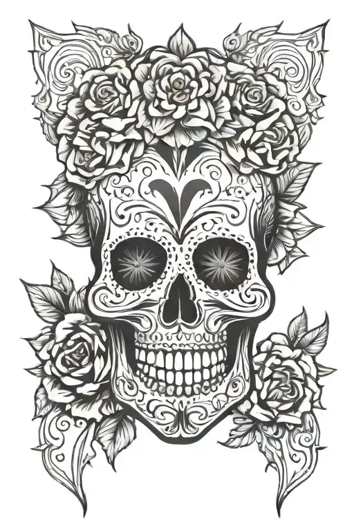 Sugar Skull Dark Side