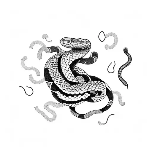 Snake Japanese Constellation
