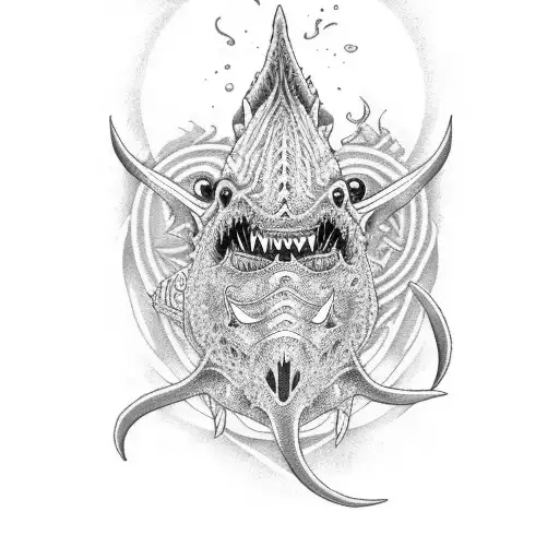 Devilfish Whale Ocean Maori