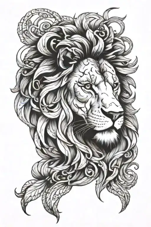 Stoicism Including A Lion Head