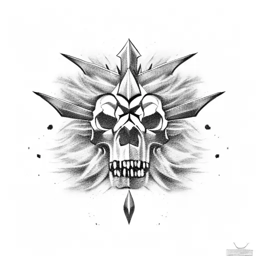 Skull Lion Sword
