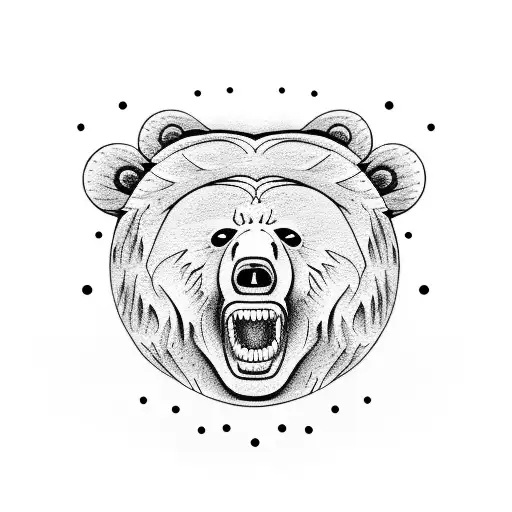 Dancing Bear Fishing With Text That Says Nothing Left To Do But Smile Smile Smile