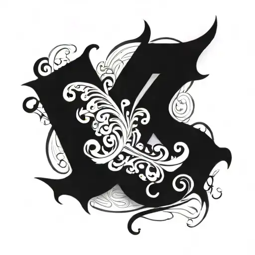 A Stylized Monogram Design Incorporating The Initials Rvk In A Creative And Elegant Way