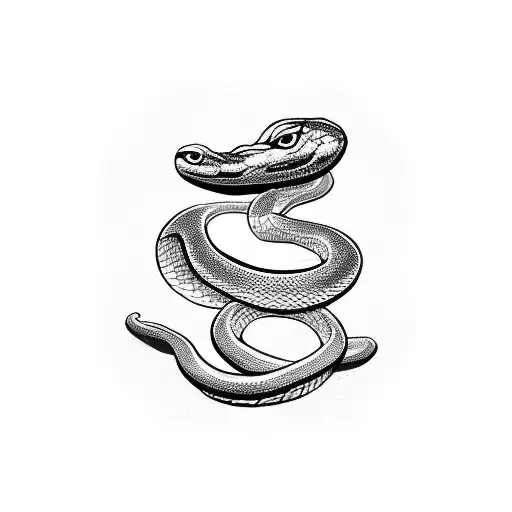 Snake With Money