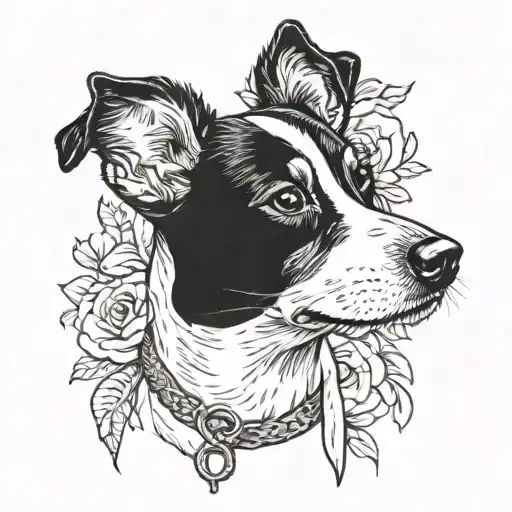 Jack Russell Portrait Memoir