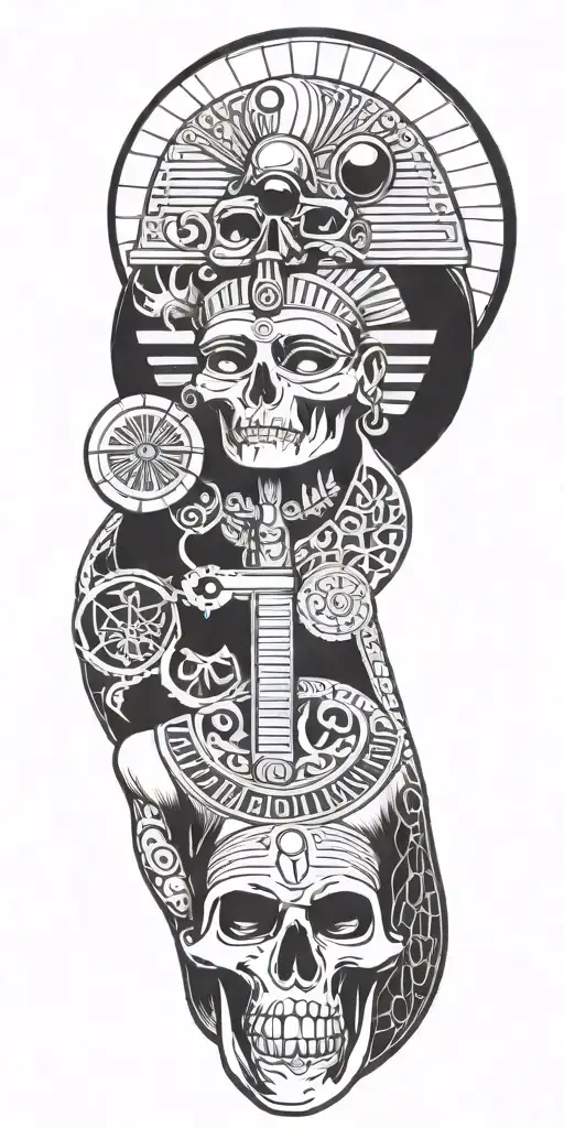 Macabre Egyptyan Symbols