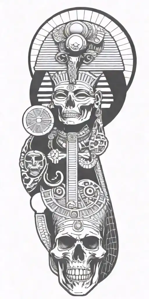 Macabre Egyptyan Symbols