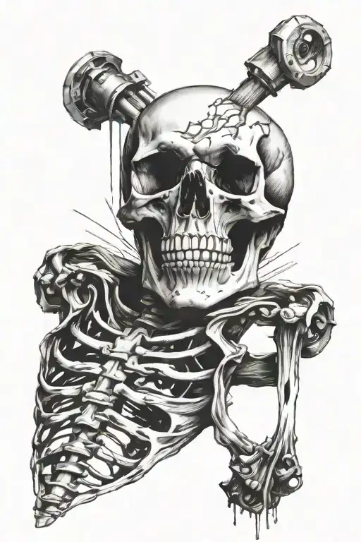 The Skeleton Of The Brush