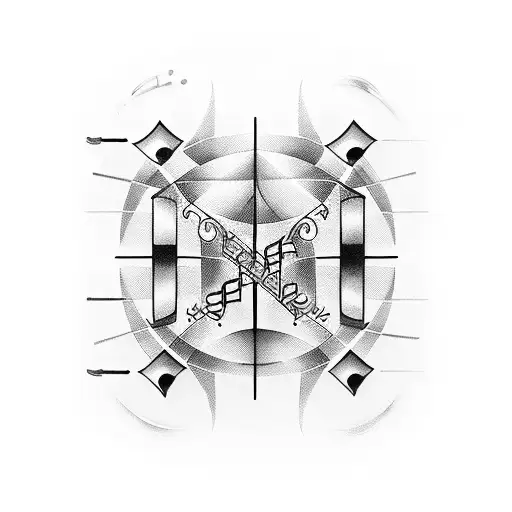 A Chessboard With Musical Notes As The Chess Pieces