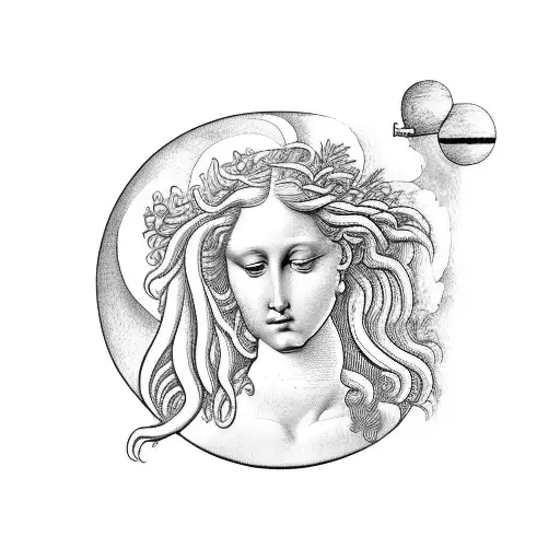 Boticelli's Birth Of Venus As A Man