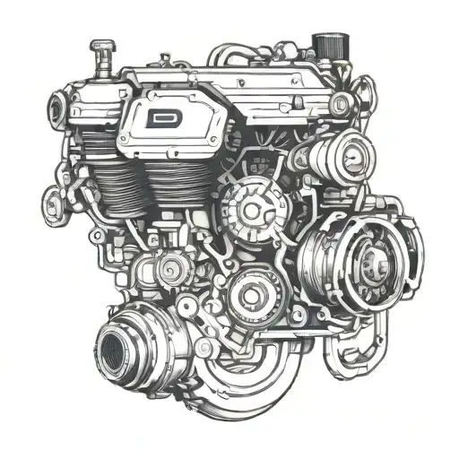 Incorporate The Names Of Your Kids Into A Design Of A Bmw Car Engine