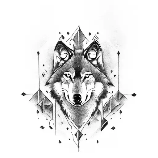 Wolf With A Deathskull