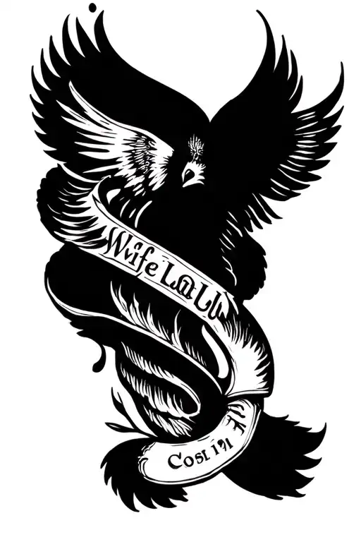 Masculine Forearm Tattoo With Wife And Kids Initials Incorporated